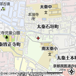 鍵屋カギ丸太秦店周辺の地図