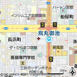 京都府京都市中京区虎屋町424-1周辺の地図