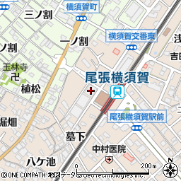 愛知県東海市養父町北反田周辺の地図