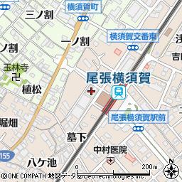 愛知県東海市養父町（北反田）周辺の地図
