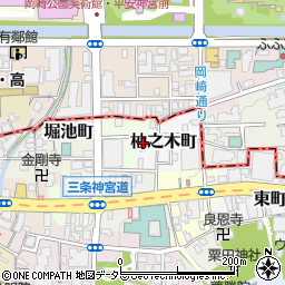 京都府京都市東山区柚之木町359周辺の地図