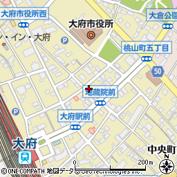 名鉄協商大府駅前第８駐車場周辺の地図