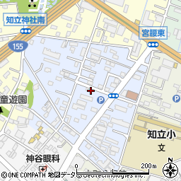 愛知県知立市桜木町桜木周辺の地図