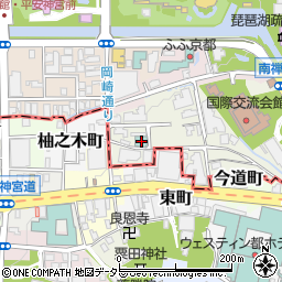 グランドファイン京都岡崎店周辺の地図