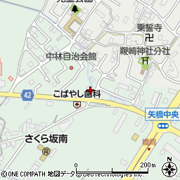 滋賀県草津市矢橋町1518-5周辺の地図