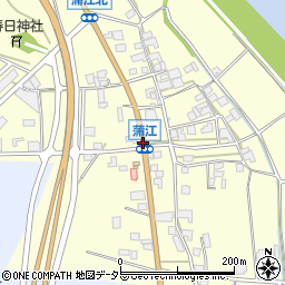 蒲江周辺の地図