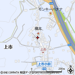 岡山県新見市上市630周辺の地図