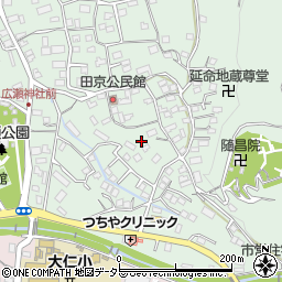 静岡県伊豆の国市田京406-2周辺の地図