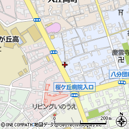 清水桜橋通郵便局周辺の地図