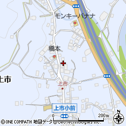 岡山県新見市上市636周辺の地図