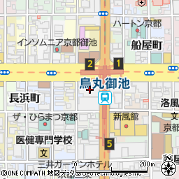 南都銀行京都支店 ＡＴＭ周辺の地図