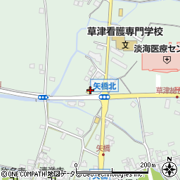 滋賀県草津市矢橋町1842周辺の地図