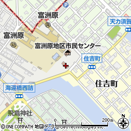 四日市市立北部児童館周辺の地図