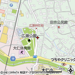 静岡県伊豆の国市田京93周辺の地図