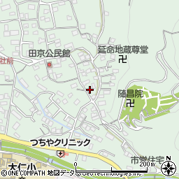 静岡県伊豆の国市田京398-1周辺の地図
