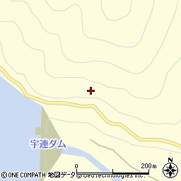 愛知県新城市川合大嶋周辺の地図