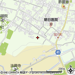滋賀県蒲生郡日野町大窪1348周辺の地図