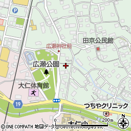 静岡県伊豆の国市田京77-4周辺の地図