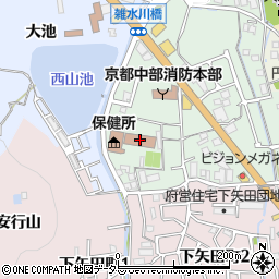 京都府南丹域振興局亀岡整合庁舎周辺の地図