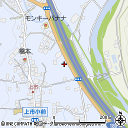 岡山県新見市上市680周辺の地図
