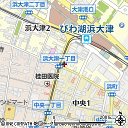 京都信用金庫大津支店周辺の地図