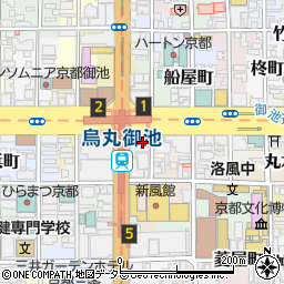 オリンパスメディカルシステムズ株式会社　京都営業所周辺の地図