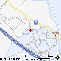 兵庫県宍粟市山崎町木谷265周辺の地図