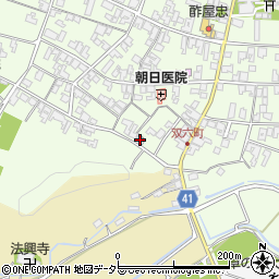 滋賀県蒲生郡日野町大窪1182周辺の地図