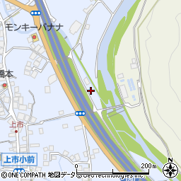 岡山県新見市上市677周辺の地図
