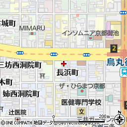 タイムズ衣棚御池駐車場周辺の地図