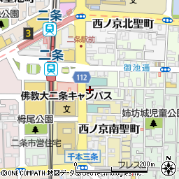 株式会社エリッツ　二条駅前店周辺の地図