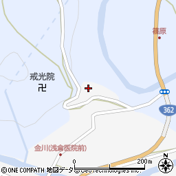 静岡県浜松市天竜区春野町気田1033-1周辺の地図