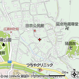静岡県伊豆の国市田京382-3周辺の地図