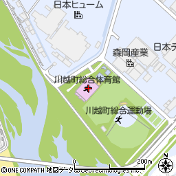 川越町総合体育館周辺の地図