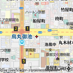 京都御池第一生命ビルディング防災センター周辺の地図