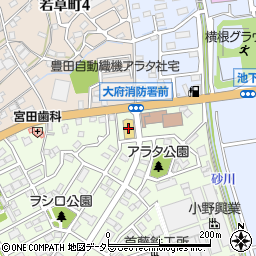 スギドラッグ大東店周辺の地図