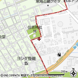 三重県三重郡川越町高松1622周辺の地図