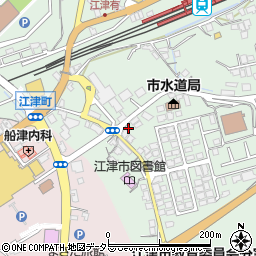 山陰中央新報社江津支局周辺の地図