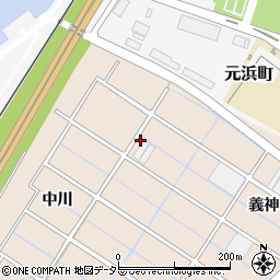 愛知県東海市養父町中川90周辺の地図