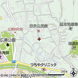静岡県伊豆の国市田京378-2周辺の地図