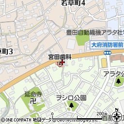 富士屋食堂周辺の地図