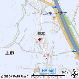 岡山県新見市上市622周辺の地図