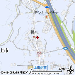 岡山県新見市上市639-1周辺の地図