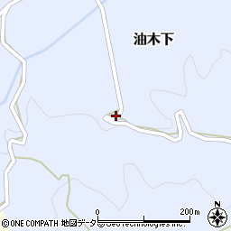 岡山県津山市油木下287周辺の地図