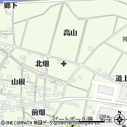 愛知県豊田市和会町北畑25-1周辺の地図