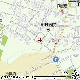 滋賀県蒲生郡日野町大窪1183周辺の地図