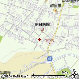 滋賀県蒲生郡日野町大窪1180周辺の地図