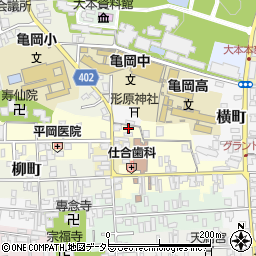 京都府亀岡市旅籠町57周辺の地図
