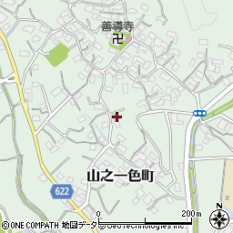 三重県四日市市山之一色町2175周辺の地図