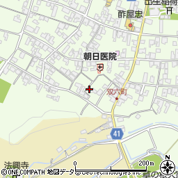 滋賀県蒲生郡日野町大窪1179周辺の地図